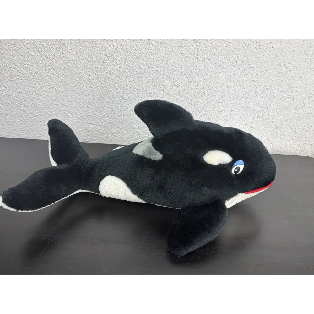 Seaworld Orca Plush Stuffed Animal 14